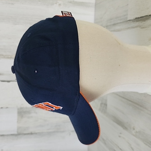 Zephyr University of Illinois Fighting Illini blue orange baseball hat cap FLAW - Picture 2 of 9